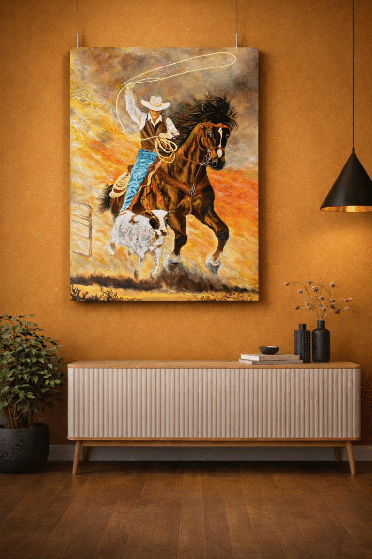 The Timeless Power of Western Horse Art: Why Cowboy and Equestrian Paintings Still Captivate Modern Collectors